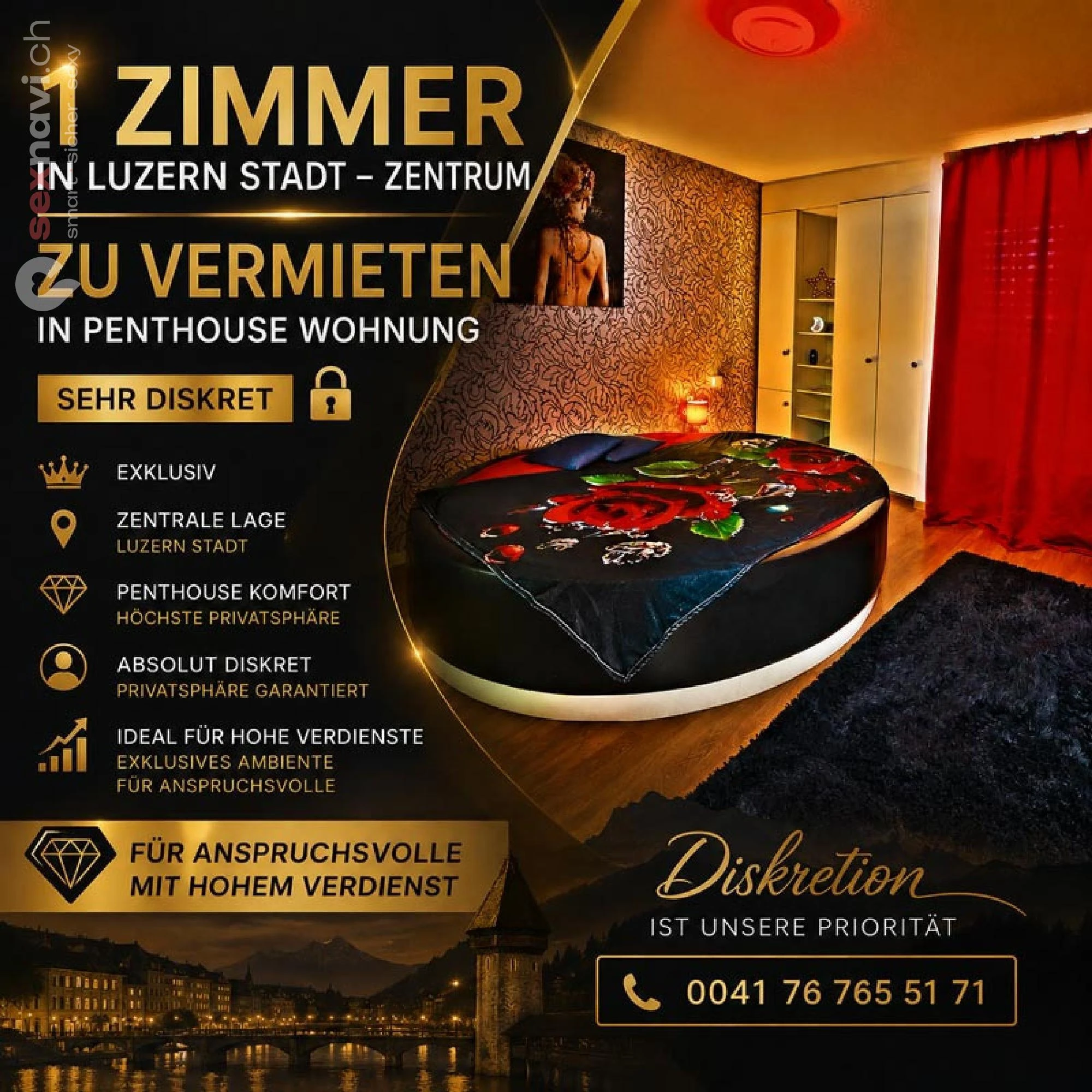 Zimmer zu Vermieten Beste Lage Luzern Zentrum Luzern, Schweiz, Luzern